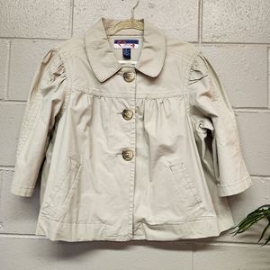 Cropped Khaki Jacket Size 2X
